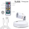 LED Rechargeable Spotlight Home Exhibition Painting Clothing Store Lighting Rechargeable Remote Control Spotlight