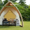 Waterproof air Tent Inflatable Camping Outdoor for 3-4 Person Glamping
