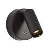 Indoor Magnetic Rechargeable Mini LED Spotlight Rotatable Touch Control USB Charging  Port Wall Lamp for Bedroom Plants Lighting