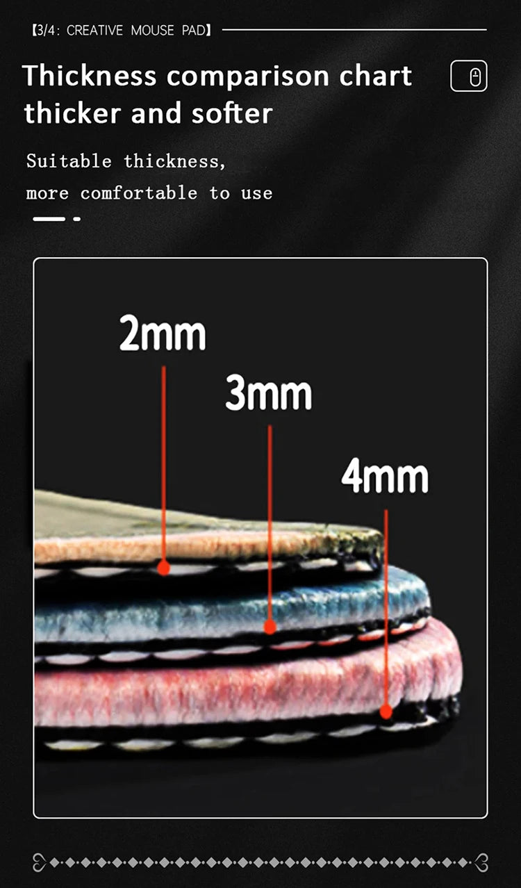 Red and Black Art Landscapes Large Mouse Pad Anti-Slip Durable Desk Mat Offices Accessories Keyboard Mouse Mat Tapis De Bureau