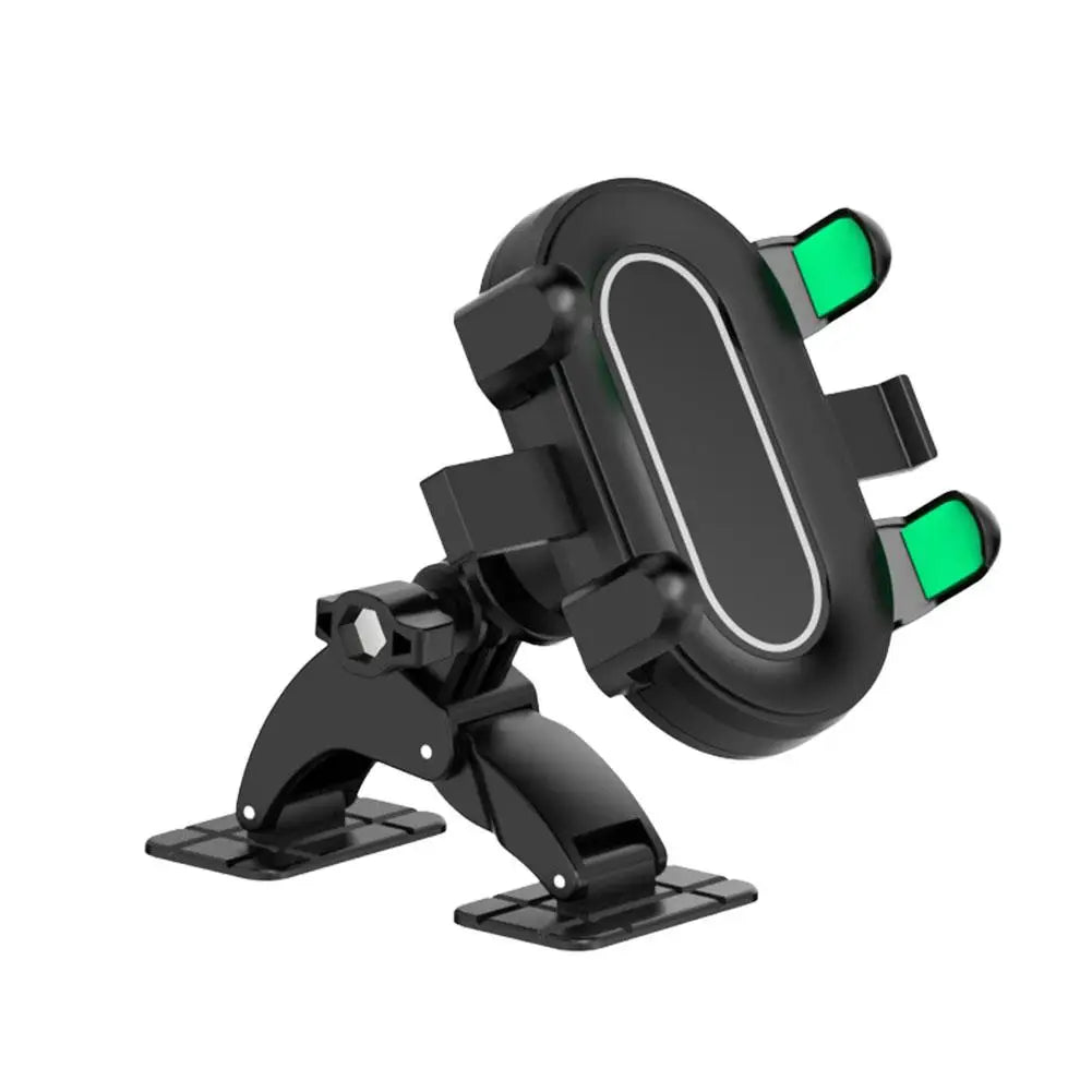 Car Phone Bracket Automobile Dashboard Curved Surface Adhesive Navigation Holder 17mm Ball Head Cellphone Support Accessories