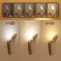 ABMH-3-Color LED Night Light Wall-Mounted Lamp Withtouch Switch Forreading Andbedside Use